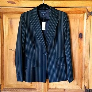 Lined Wool Suit Jacket